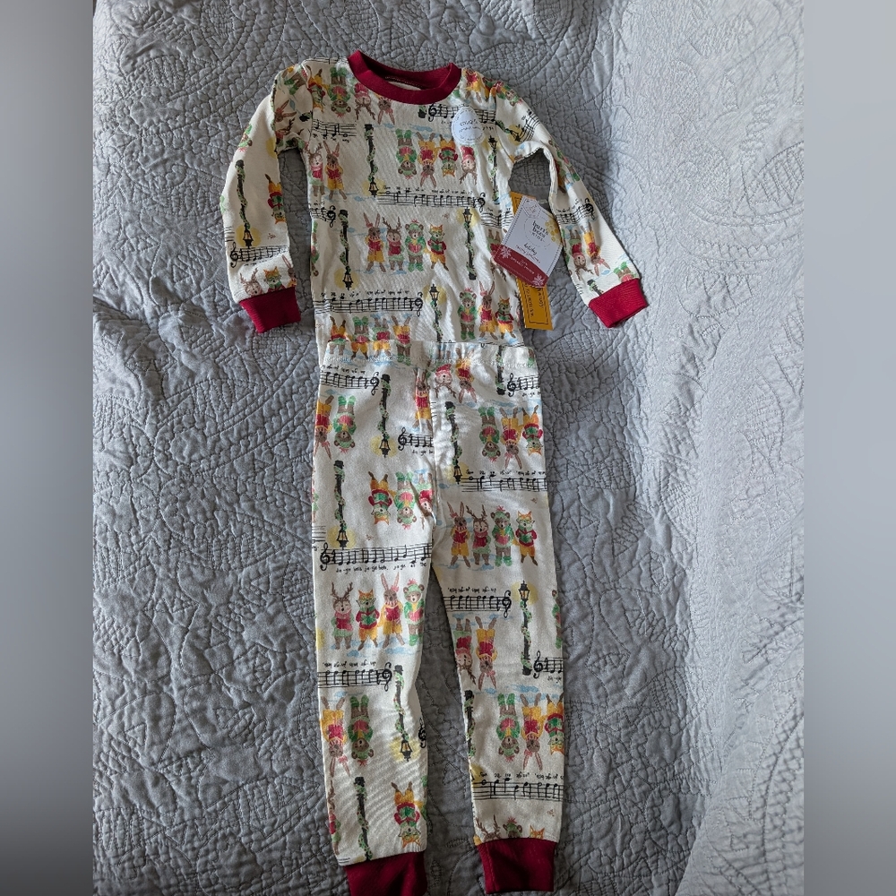 Colorful Music Note Pajama Set